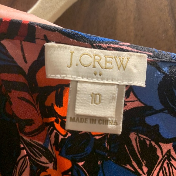 J.Crew Floral Sleeveless V Neck - Picture 6 of 6